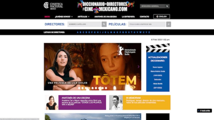 diccionario directores cine mexicano 