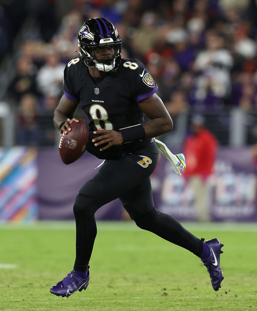 Lamar Jackson, QB de Ravens en la semana 6 de NFL