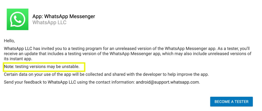 actualizacion-de-whatsapp-beta-falla
