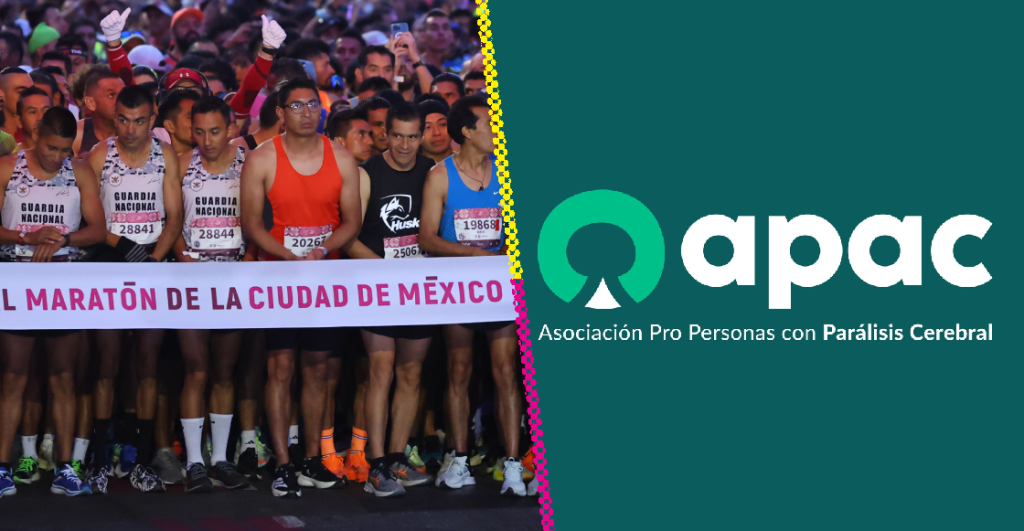 Así puedes apoyar a APAC para el Maratón y Medio Maratón de la Ciudad de México